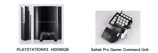 PLAYSTATIONR3@HDD60GB@@Saitek Pro Gamer Command Unit