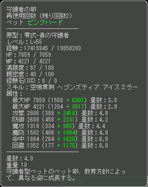 ステータス